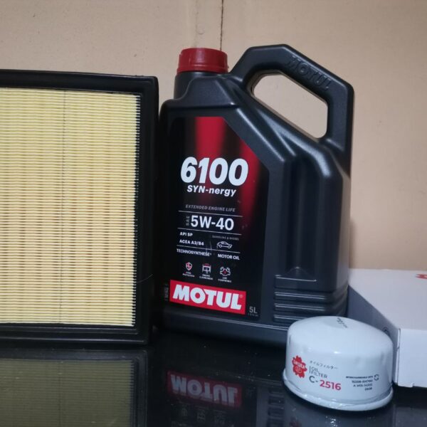 Product Title: Nissan NP200 1.6 16V (2013-up) Service Kit – Sakura  & Motul