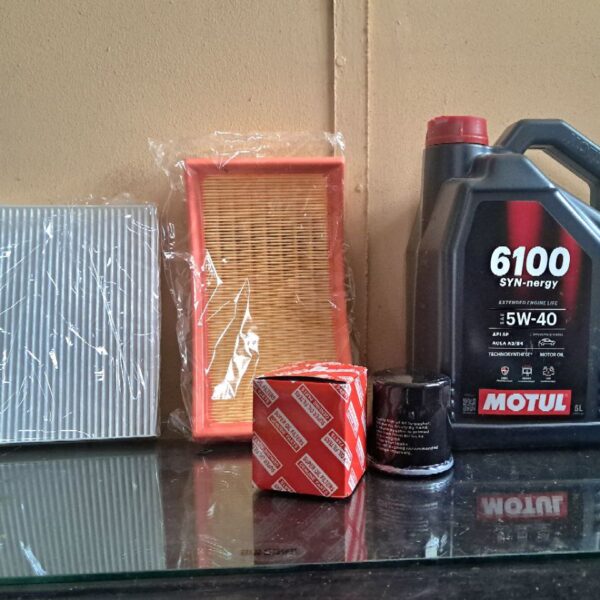 Toyota Corolla Cross 1.8 2ZR-FE (2021–Up) Service Kit – Motul 6100 5W-40 Oil, Air, Oil & Cabin Filters