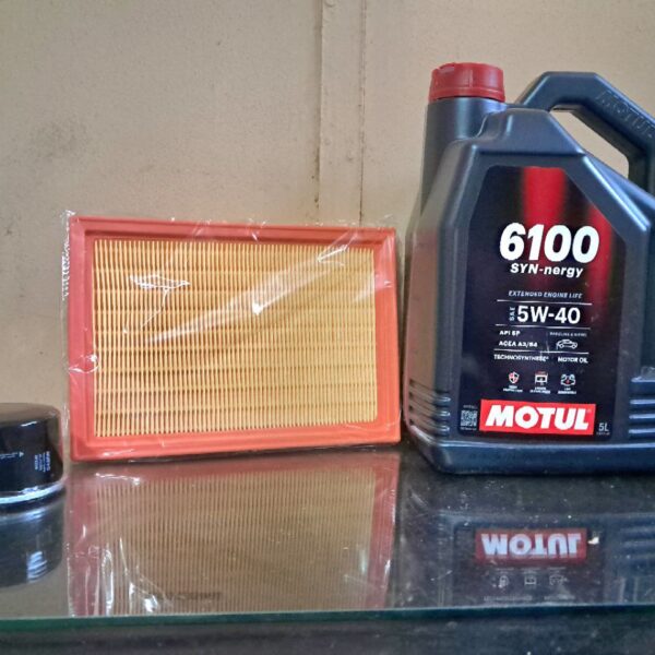 Renault Kwid Service Kit – Air & Oil Filters with Motul 6100 Oil