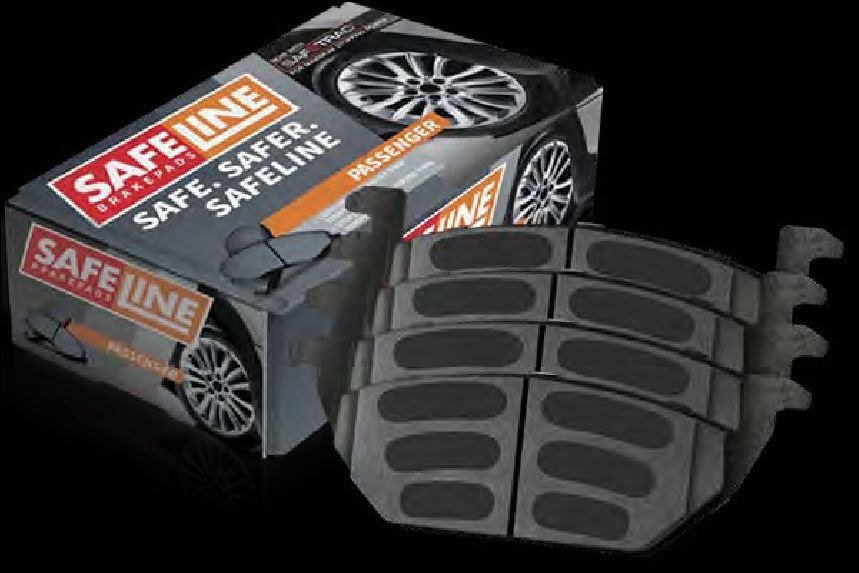 Safeline D3522 brake pads for Toyota Hilux 2.0 2.5 D-4D