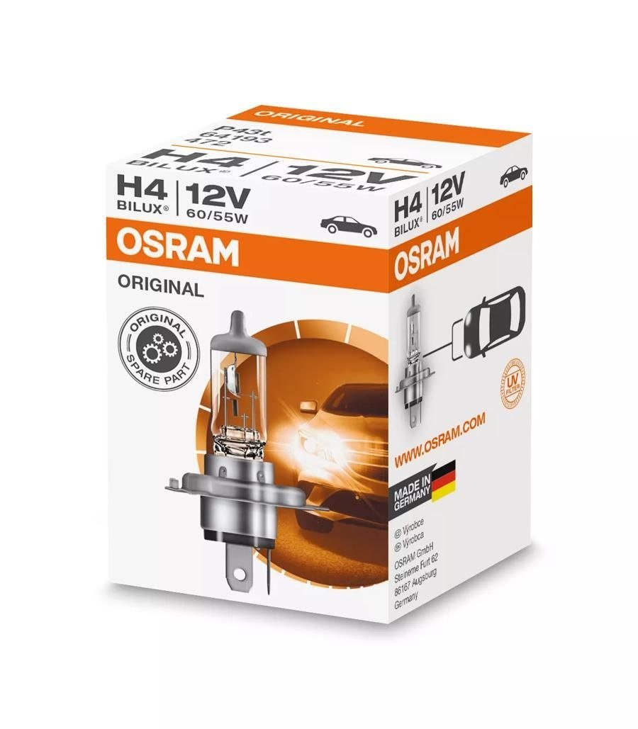 OSRAM H4 Bilux bulb 12V 60/55W box