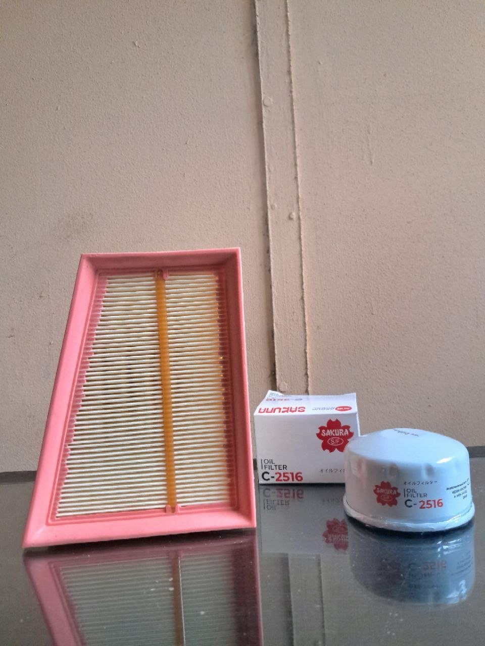 Nissan NP200 1.6 16V filters-only service kit