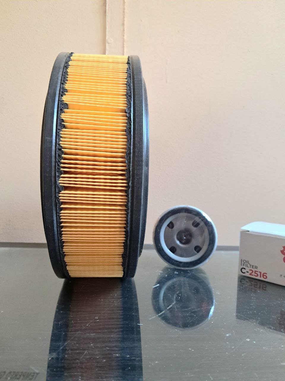 Air filter and oil filter for Nissan NP200 1.6 8V
