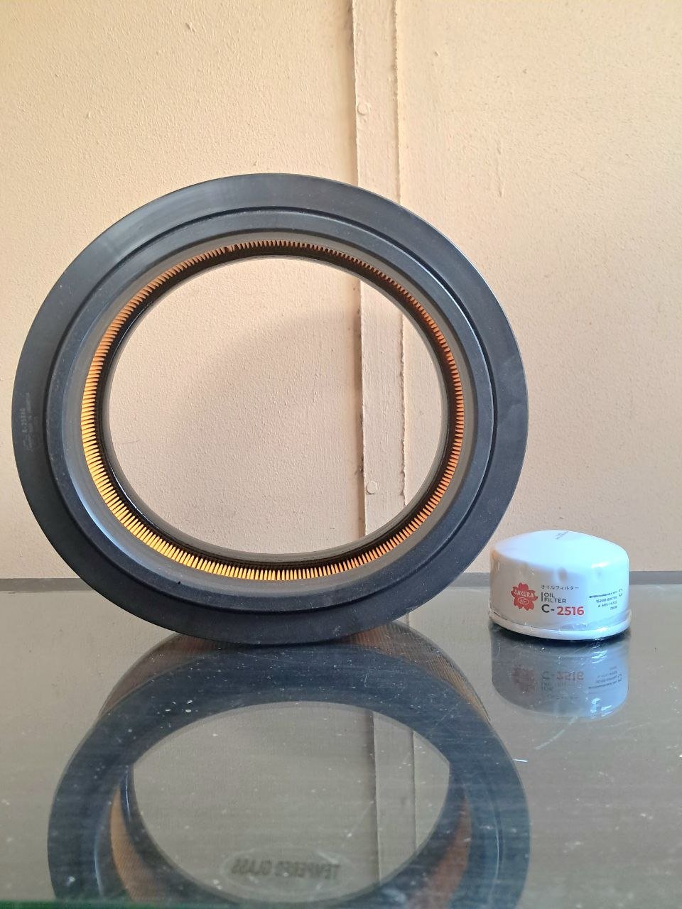 Sakura air and oil filters for Nissan NP200 1.6 8V filters-only service kit