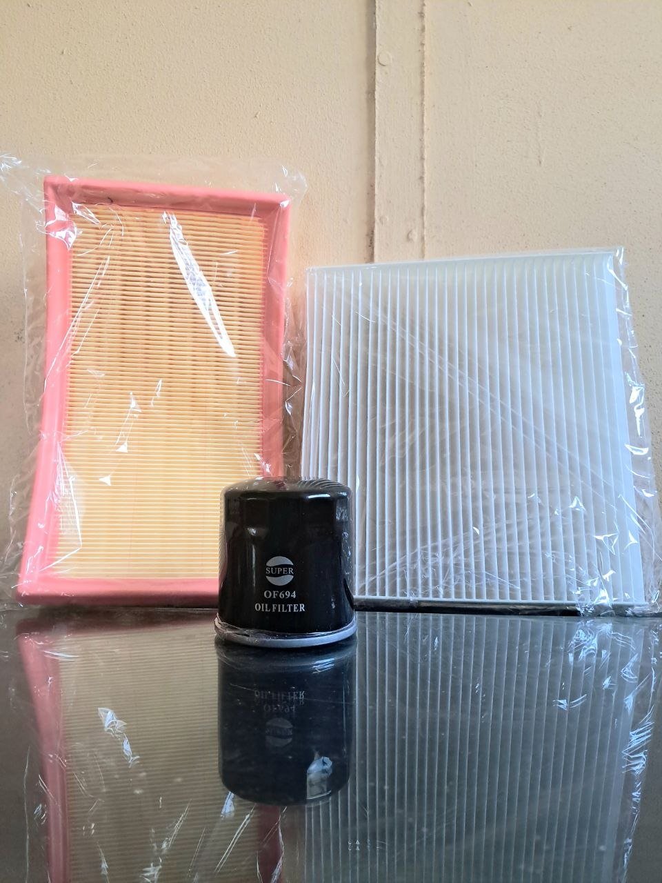 Toyota Corolla Cross service kit air, oil and cabin filters