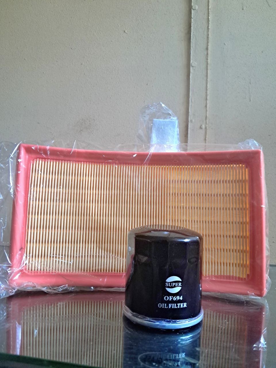 Air filter and oil filter for Toyota Corolla Cross 1.8