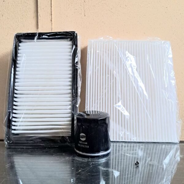 Hyundai i20 service kit air, cabin and oil filters