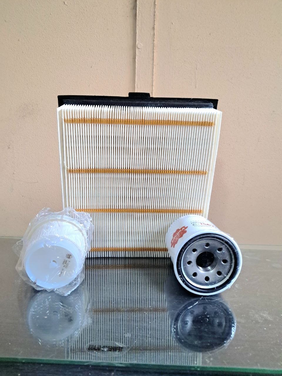 Sakura diesel bakkie service kit air, oil and fuel filters